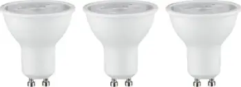 Llambë reflektore LED Paulmann GU10, 3.5W, 2700K, set 3 copë