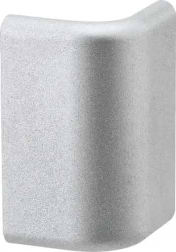 Kapak fundor për profil LED Paulmann Duo Profile, set 2 copë, plastikë, ngjyrë alumini