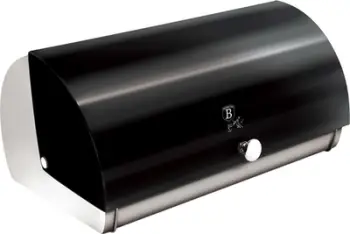 Kuti buke Berlinger Haus BH-6717, çelik karboni, linja Black Carbon Pro, argjend me kapak të zi