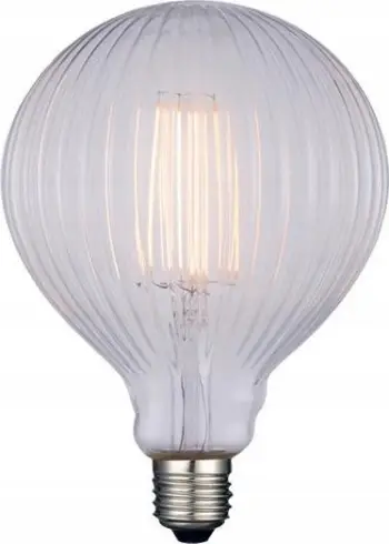 Llambë LED Markslojd Lines, E27, 4W 2200K, xham transparent