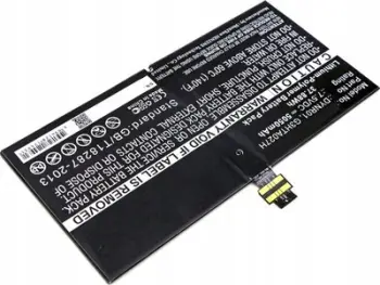 Bateri për tablet Microsoft Surface Pro 4 1724, Li Polymer, zëvendësuese, e zezë
