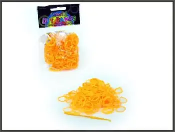 Gumica zyre HIPO Rubber Bands A250, elastike, portokalli