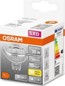 Llambë LED Osram GU5.3 MR16, 3.8W 350lm, dritë e ngrohtë