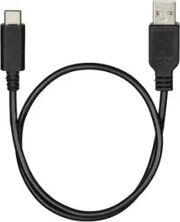 Kabllo USB Art KABUSB2 A-C 0.5M, USB-A në USB-C, 0.5 m, e zezë