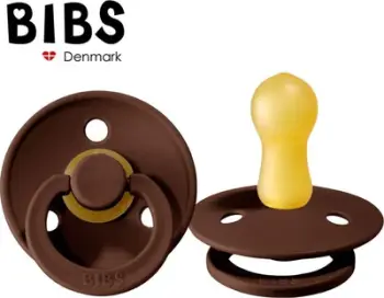 Cicë BIBS Hevea, madhësia M 6m+, ngjyrë mocha