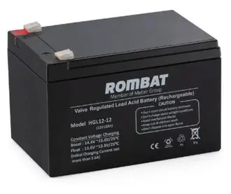 Bateri UPS HGL12-12, 12Ah, 12V, e zezë
