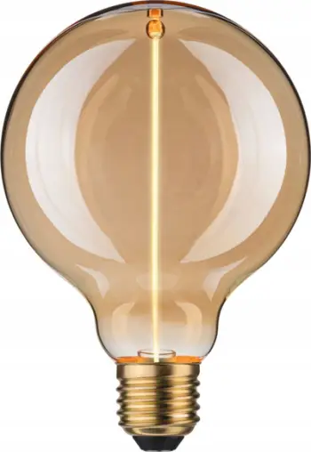 Llambë LED Paulmann Floating Shine Globe, 230V, fije dekorative, ngjyrë ambër