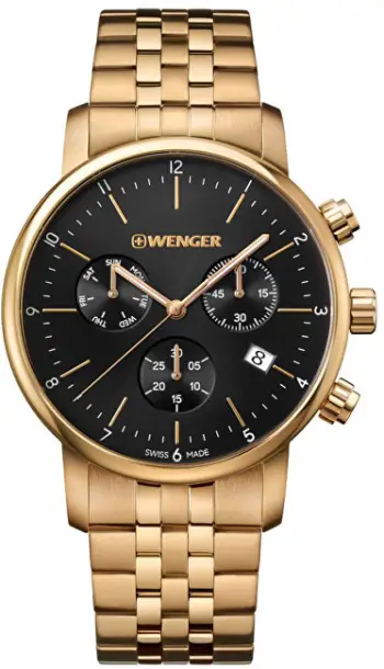 Orë dore Wenger Urban Classic Chrono 01.1743.103