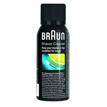 Spray pastrimi për brisk elektrik Braun Shaver Cleaner, aromë limoni, 100ml