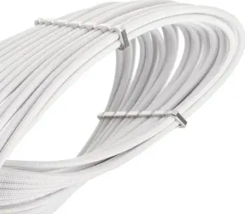 Kabllo zgjatuese PCIe BitFenix BFA-MAC-6PEG45WK-RP, 6-pin në 6-pin, 0.45m, e bardhë