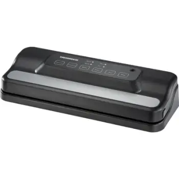 Aparat vakumimi Heinner HAV-E110BKSL, 110W, çelik inox, argjend dhe e zezë