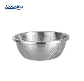 Durshlak ADA, çelik inox, 24 cm, argjendtë