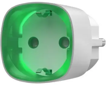 Prizë smart Ajax Socket, wireless, monitorim energjie, e bardhë