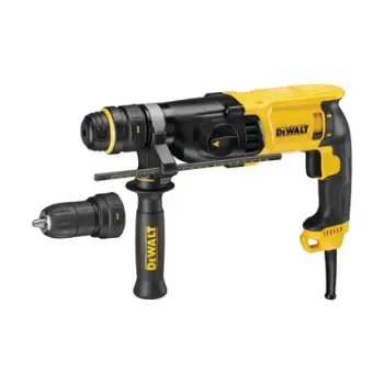 Çekiç rrotullues Dewalt D25134K, 800W, SDS Plus, i verdhë