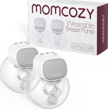 Pompë gjiri Momcozy S9 Pro, elektrike e dyfishtë, e veshshme, e bardhë
