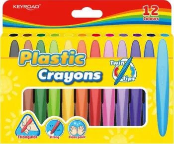 Lapsa dyansh me dyllë Keyroad Triangular Twin Tips, 12 ngjyra