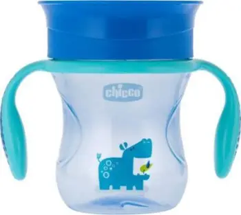 Gotë trajnimi Chicco Perfect 360, 200 ml, me doreza, blu