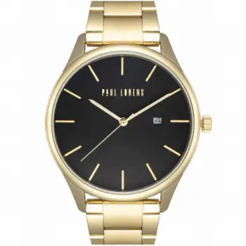Orë dore Paul Lorens PL1273B-1D1, kvarc, 44mm, ngjyrë ari