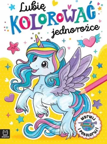 Libër ngjyrosjeje I Like Coloring Unicorns, për fëmijë