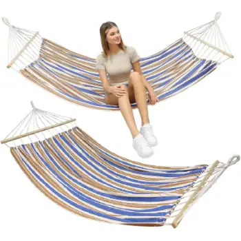 Hamak kopshti Royokamp 1052182, 1 person, 200x100 cm, shumëngjyrësh