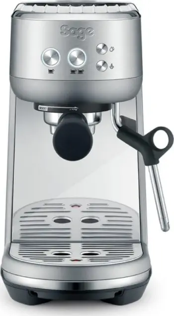 Makina espresso Sage the Bambino SES450BSS4EEU1, ThermoJet, shkumues qumështi, argjendtë