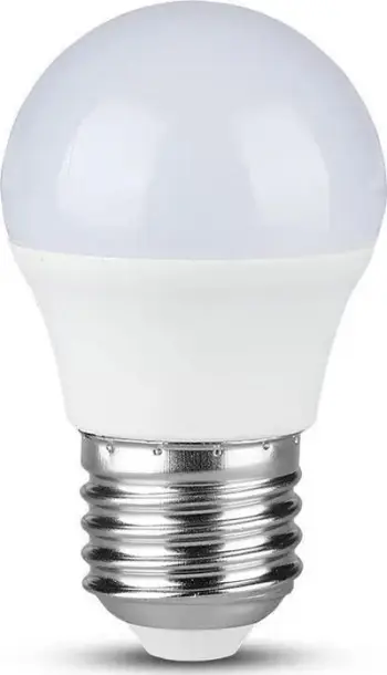 Llambë LED V-TAC Ball G45, 6.5W, bazë E27, dritë e bardhë e ftohtë