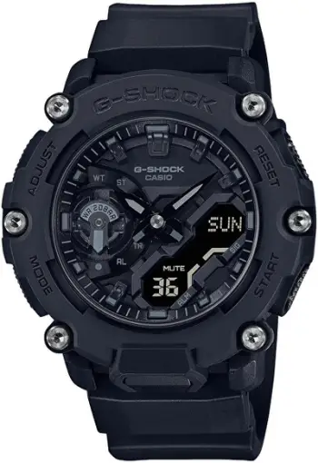 Orë për meshkuj Casio G-Shock Carbon Core Guard GA-2200BB-1AER (633), e zezë