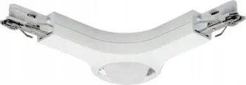 Lidhës shine LED Paulmann URail L Connector 827, dritë e ngrohtë, i bardhë