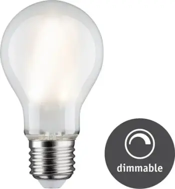 Llambë LED Paulmann 28815, E27, 9W 4000K, e bardhë mat