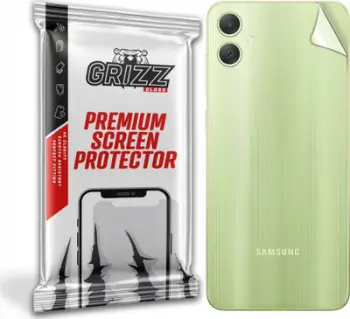 Mbrojtëse e pasme GrizzGlass SatinSkin për Samsung Galaxy A05, fleksibile, sipërfaqe satinë, transparente