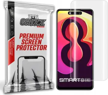 Folie mbrojtëse GrizzGlass Hydrofilm për Infinix Smart 8 HD, hidrogel, transparente
