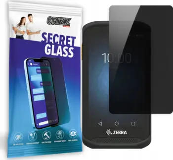 Mbrojtës ekrani GrizzGlass Matte SecretGlass Zebra TC25, xham keramik, efekt privatësie, transparent