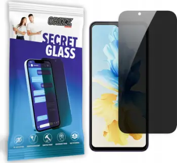 Xham mbrojtës privatësie Grizz SecretGlass për Cubot Note 40, hibrid, mat, transparent