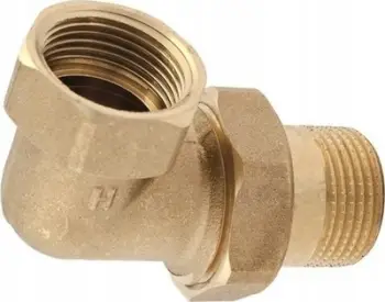 Bashkues këndor bronzi Strong, 5/4", për ujë