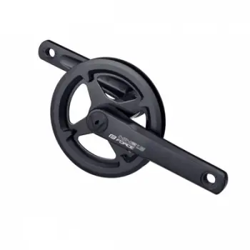 Garniturë pedalier Force Nine 1.6, 1-shpejtësi 38T, 170mm, për biçikleta 26" 28", e zezë