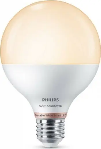 Llambë LED smart Globe G95 E27, 2700K, e bardhë