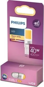 Llambë LED Philips Classic G9, 3.2W 40W ekuivalente, 400 lm, dritë e ngrohtë 2700K