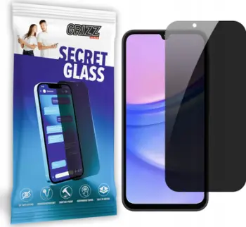 Xham mbrojtës Grizz SecretGlass për Galaxy A15 4G/5G, privacy, transparent