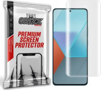 Folje mbrojtëse hydrogel Grizz për Xiaomi Redmi Note 13 Pro 5G, transparente