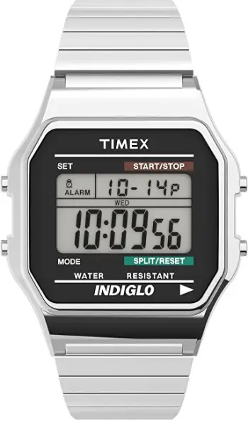 Orë për meshkuj Timex Classic T78587, e argjendtë