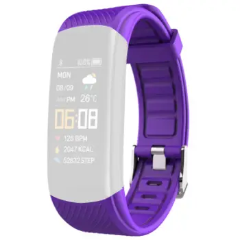 Rrip smartwatch Giewont GWP200-3, për GW200, silikon 20mm, vjollcë
