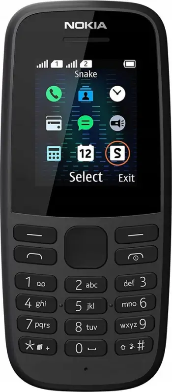 Telefoni Nokia 105 2019, 4MB, Dual SIM, i zi