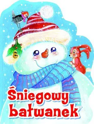 Libër kartoni Snow Snowman, për fëmijë, ilustrime me ngjyra