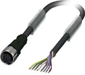 Kabllo lidhëse Siemens 3SX5601-2GA10, 8P M12, 10m, gri