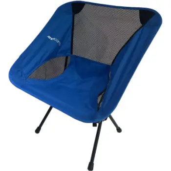 Karrige palosëse kampingu Royokamp, kapacitet 120kg, me çantë transporti, blu