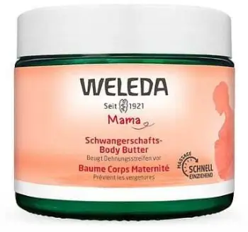 Krem trupi Weleda Mama Body Butter, kundër strijave, 150ml