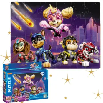Puzzle Dodo Paw Patrol Adventure Time, 24 pjesë, shumëngjyrësh