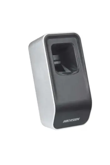 Skaner gjurmësh gishtash Hikvision DS-K1F820-F, USB, Plug and Play, i zi