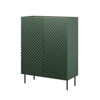 Raft librash Meblar ONDA 2D2SZ, 98x45x127 cm, jeshil