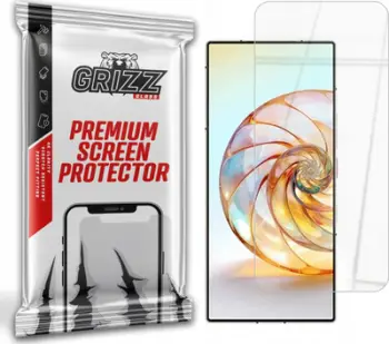 Xham hibrid mbrojtës GrizzGlass HybridGlass për ZTE nubia Z60 Ultra, transparencë e lartë